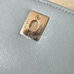 CHANEL 22P Light Blue Caviar Medium Business Affinity Light Gold Hardware