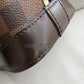 LOUIS VUITTON LV Alma BB Damier Ebene Bag Gold Hardware