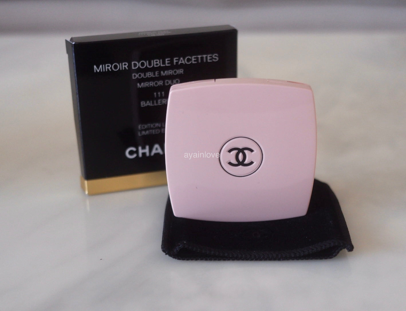 Chanel duo outlet mirror LIMITED EDITION “BALLERINA”