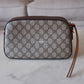 GUCCI Neo Vintage GG Supreme Messenger Camera Bag Gold Hardware