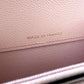 CHANEL 23K Light Pink Caviar Classic Small Snap Card Holder Light Gold Hardware