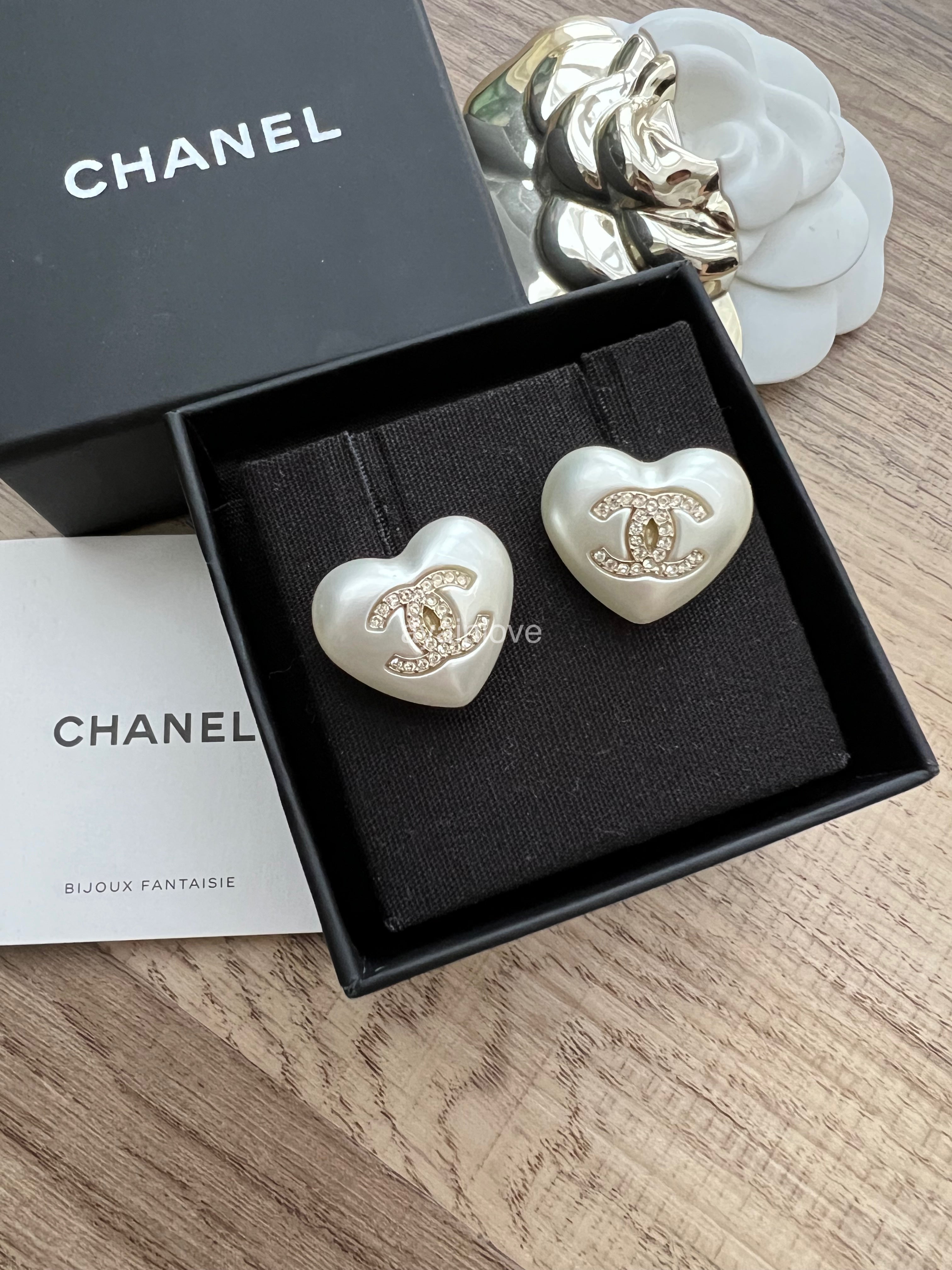 Chanel bijoux fantaisie earrings outlet