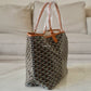 GOYARD St Saint Louis PM Brown and Black Tote Bag 2024