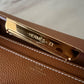 HERMES Constance To Go 18 CTG Clutch Gold Epsom Gold Hardware Z Stamp