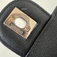 CHANEL 22C Black Caviar Like a Wallet Mini Flap Bag Gold Hardware