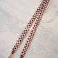 HERMES Multicolor Maxi Quadrille 25 mm Bag Strap 105 cm Length Gold Hardware U Stamp