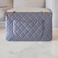 CHANEL Grey Calfskin 2.55 Reissue 227 Flap Bag Brushed Gold Hardware 14 Series