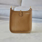 HERMES Mini Evelyne TPM 16 Amazone Biscuit Clemence Gold Hardware