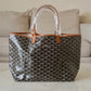 GOYARD St Saint Louis PM Brown and Black Tote Bag 2024