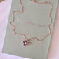 VAN CLEEF ARPELS VCA 18KT Rose Gold Limited 2023 Holiday Pendant Necklace Silver Obsidian Diamond Vintage Alhambra