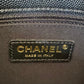 CHANEL 23C Black Caviar CC You 24cm Small Flap Bag Gold Hardware