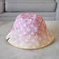 LOUIS VUITTON LV Summer by the Pool Gradient Pink Yellow Monogram Bucket Hat S Size