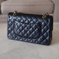 CHANEL Black Caviar Medium/Large Classic Flap Gold Hardware