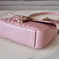 Gucci GG Marmont Mini Matelassé Pink Leather Shoulder Bag