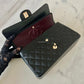 CHANEL Black Caviar Medium/Large Classic Flap Gold Hardware