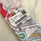 HERMES Gris Perle Rose Silk Carres Vollants Twilly Scarf Bandeau