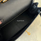 HERMES Kelly 32 Noir Black Epsom Sellier Gold Hardware X Stamp