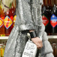 CHANEL 14K Limited Edition Runway Iridescent Silver Goatskin Lait de Coco Milk Carton Bag Shiny Ruthenium Hardware