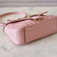 Gucci GG Marmont Mini Matelassé Pink Leather Shoulder Bag