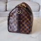 LOUIS VUITTON LV Speedy Bandoulier 30 Damier Ebene Bag Gold Hardware