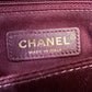 CHANEL Black Caviar Quilted Small Coco Handle 24 cm Light Gold Hardware