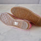 CHANEL Pink Gold Tweed Espadrilles Shoes Size 38 EU