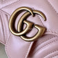 Gucci GG Marmont Mini Matelassé Pink Leather Shoulder Bag