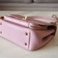 CHANEL Light Pink Caviar Small Business Affinity Light Gold Hardware