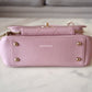 CHANEL Light Pink Caviar Small Business Affinity Light Gold Hardware