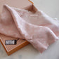 LOUIS VUITTON LV Monogram Rose Light Pink M72046 Silk Wool Large Shawl Scarf Stole