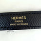 HERMES Kelly 32 Noir Black Epsom Sellier Gold Hardware X Stamp