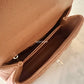 CHANEL 21P Caramel Brown Caviar Small Coco Handle 24 cm Light Gold Hardware