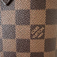 LOUIS VUITTON LV Alma BB Damier Ebene Bag Gold Hardware