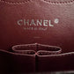 CHANEL Black Caviar Quilted Jumbo Classic Double Flap Silver Hardware