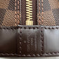 LOUIS VUITTON LV Alma BB Damier Ebene Bag Gold Hardware