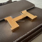 HERMES Constance Mini 18 Etoupe Epsom Gold Hardware B Stamp