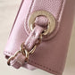 CHANEL Light Pink Caviar Small Business Affinity Light Gold Hardware