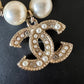 CHANEL 19C Pearl CC Bracelet Light Gold Hardware