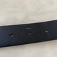 CHANEL 21B Black CC Diamante Leather Chain Belt Size 70 Light Gold Hardware