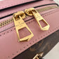 LOUIS VUITTON Saitonge Monogram Pink Rose Poudre Calf Skin Leather Gold Hardware