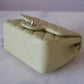 CHANEL 23C Light Green Microchipped Classic Quilted Square Mini Flap Bag Light Gold Hardware