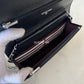 CHANEL Black Caviar Classic Wallet On Chain Microchipped Silver Hardware