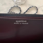 CHANEL Black Caviar Classic Wallet On Chain Microchipped Silver Hardware