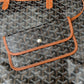 GOYARD St Saint Louis PM Brown and Black Tote Bag