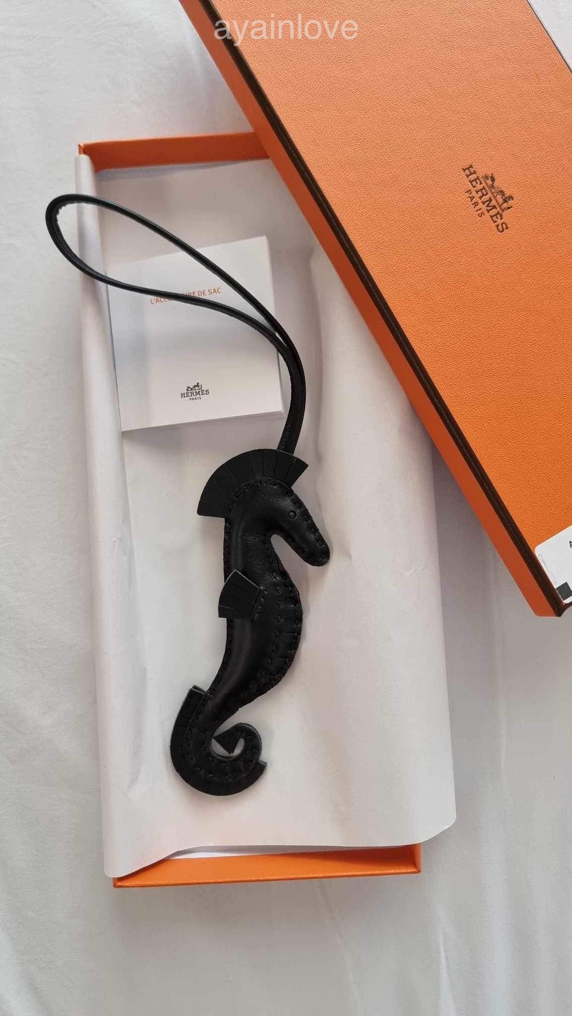 Hermes Rodeo PM Bag Charm So Black Limited Edition