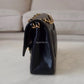 CHANEL Black Caviar Medium/Large Microchipped Classic Flap Bag Gold Hardware