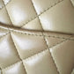 CHANEL 23C Light Green Microchipped Classic Quilted Square Mini Flap Bag Light Gold Hardware