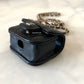 CHANEL Black Caviar AirPods Pro Case Quilted Flap Necklace Strap  Gold Hardware