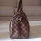 LOUIS VUITTON LV Speedy Bandouliere 25 Damier Ebene Gold Hardware