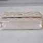 20B IRIDESCENT IVORY CLASSIC WALLET ON CHAIN LIGHT GOLD HARDWARE NEW